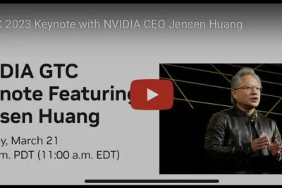 NVIDIA GTC 2023 執行長演講，AI大未來