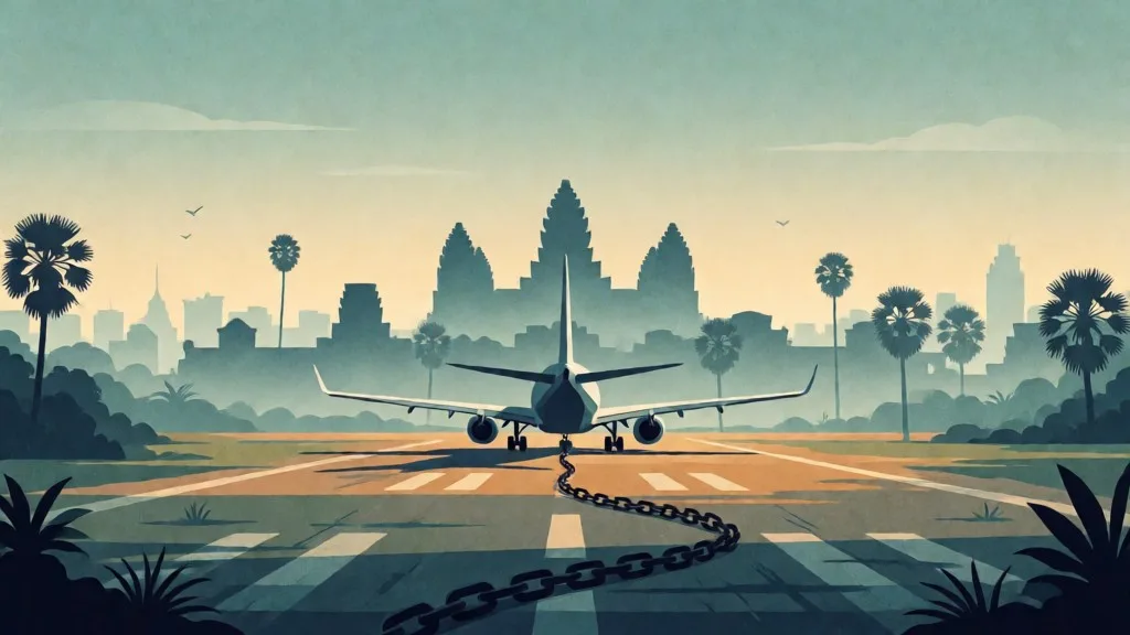 與遠航財務危機關係重大的吳哥航空停飛