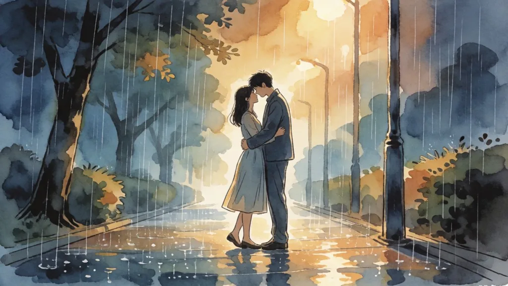 雨天的擁吻